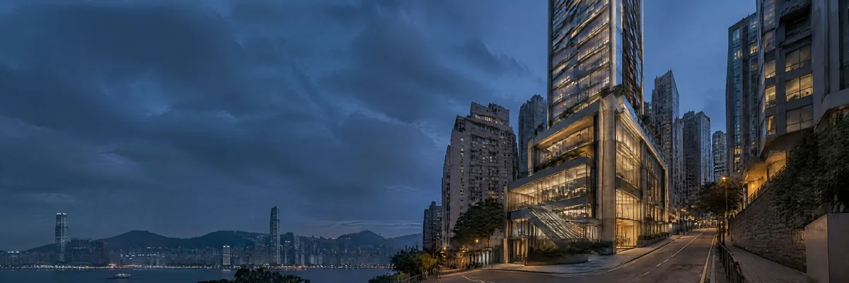 德林大厦 建筑示意图
